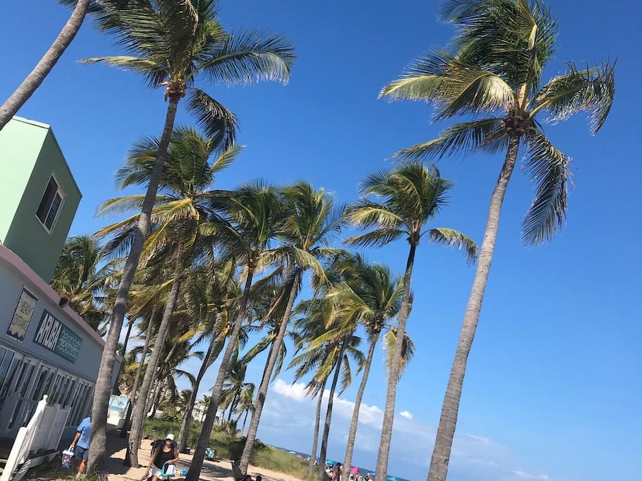 Beach nearby, white sand