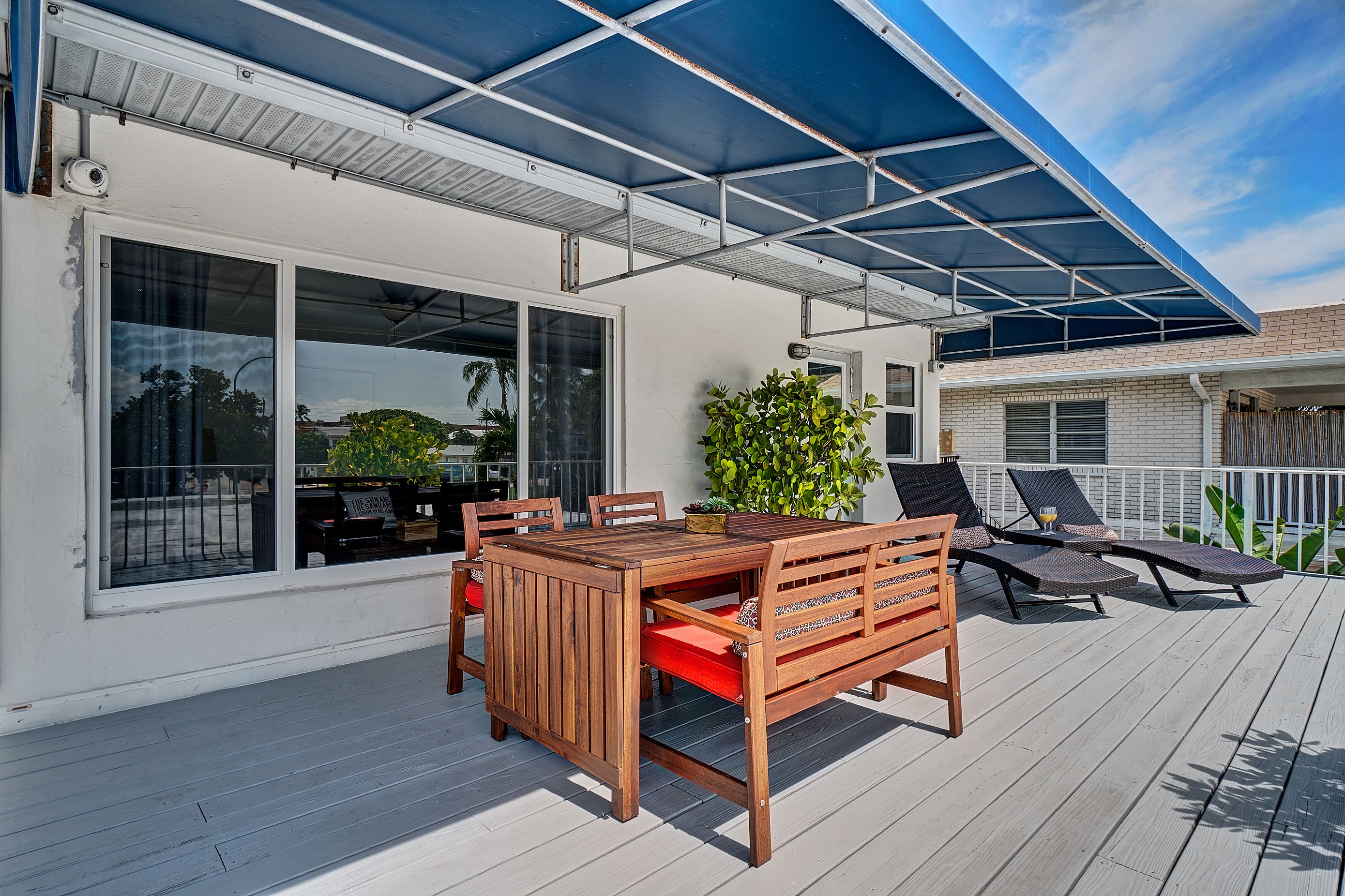 Deluxe Penthouse, Terrace, Partial Ocean View | Terrace/patio