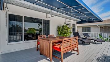 Deluxe Penthouse, Terrace, Partial Ocean View | Terrace/patio