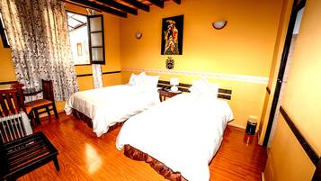 Chambre Double, 2 lits une place