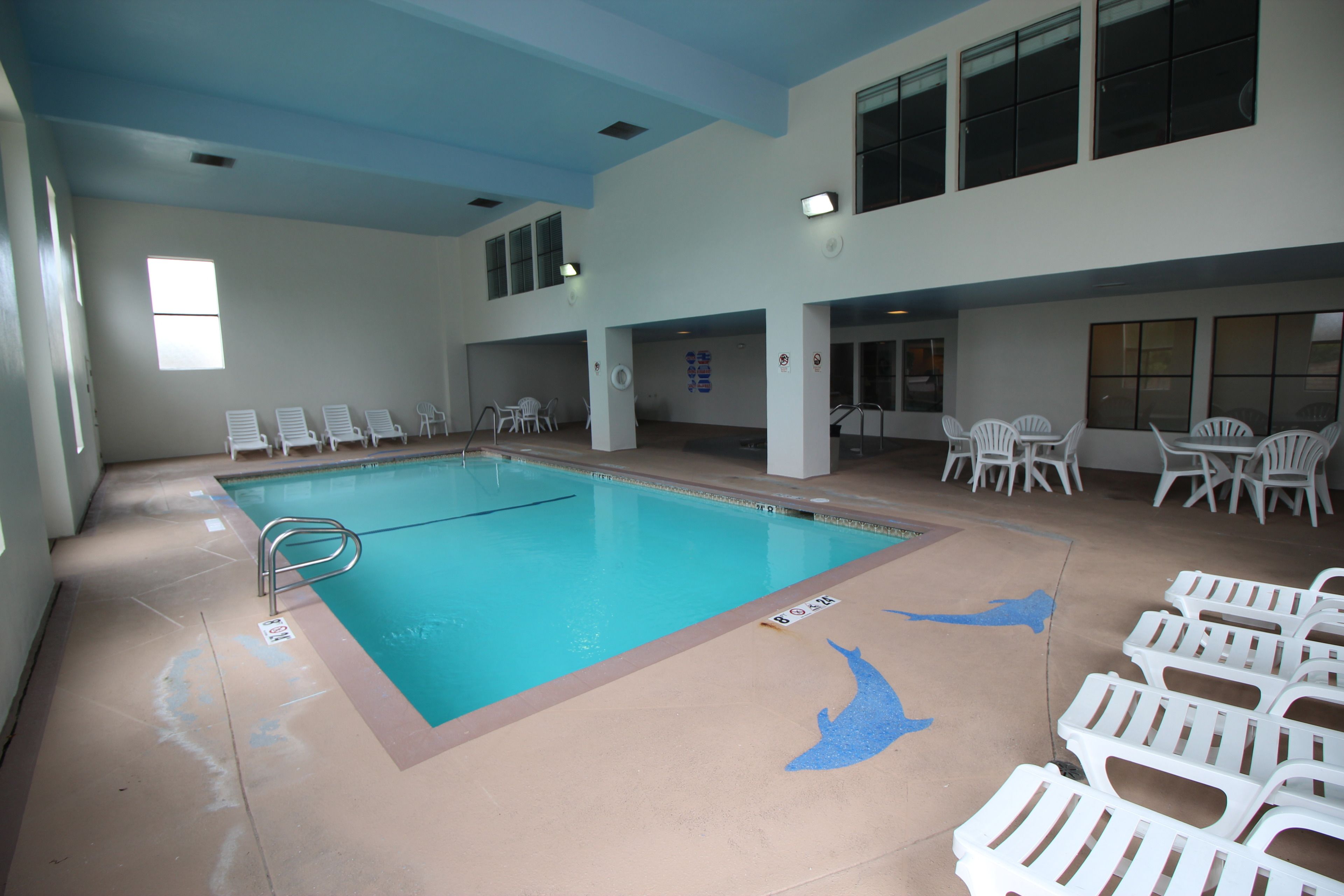 Piscina externa sazonal