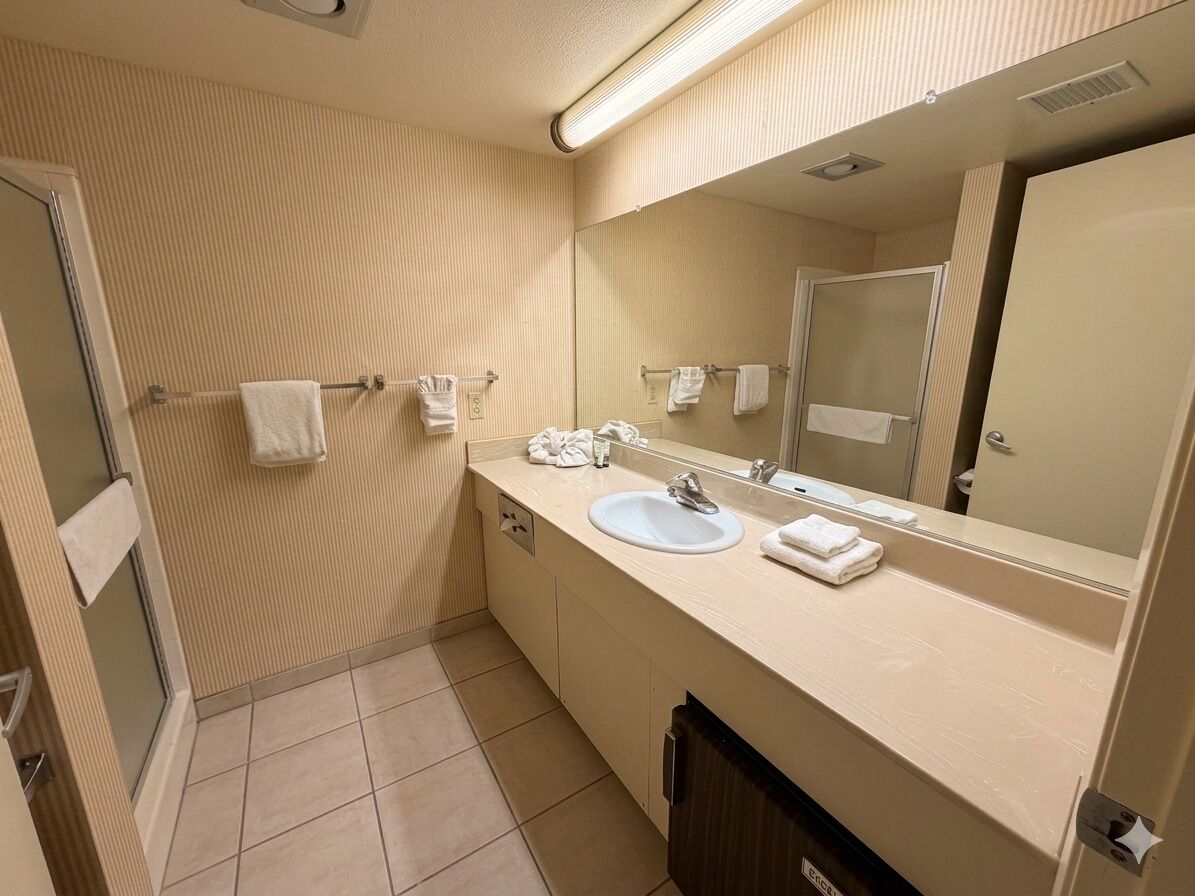 Free toiletries, towels