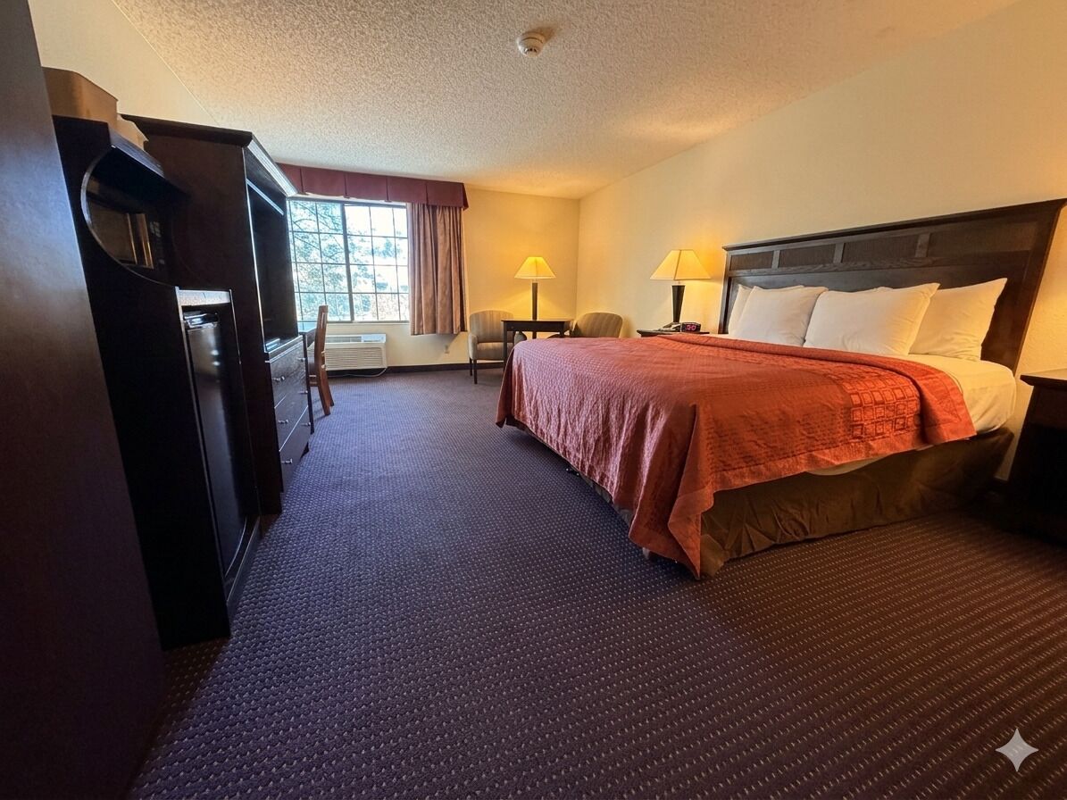 Chambre simple Standard, 1 très grand lit, non-fumeur | Bureau, fer et planche à repasser, accès au Wi-Fi (inclus)