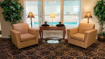 Sitteområde i lobbyen