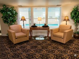 Sala de estar en el lobby