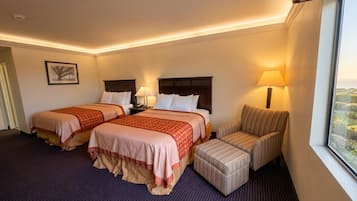 Standard Double Room, 2 Queen Beds, Non Smoking | Desk, iron/ironing board, free WiFi