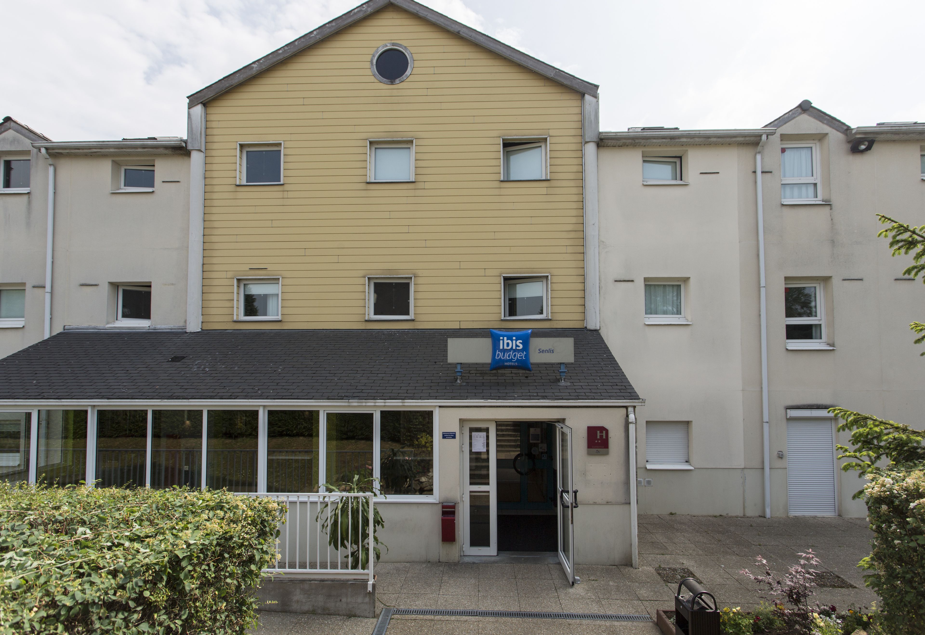 Majoituspaikan sisäänkäynti