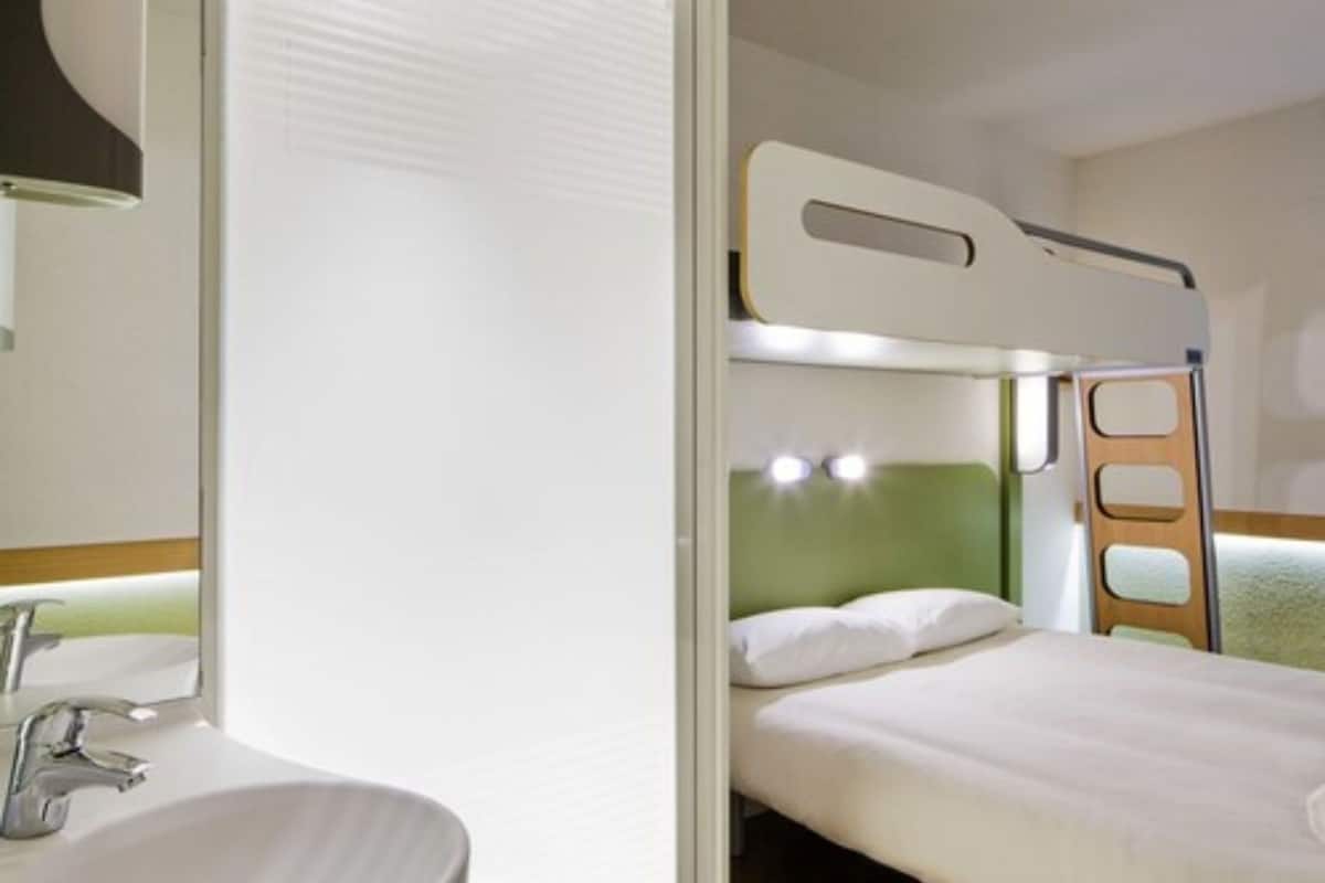 shower, eco-friendly toiletries, hair dryer, towels