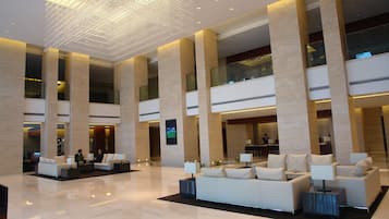 Sala de estar en el lobby