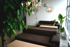 Sala de estar en el lobby