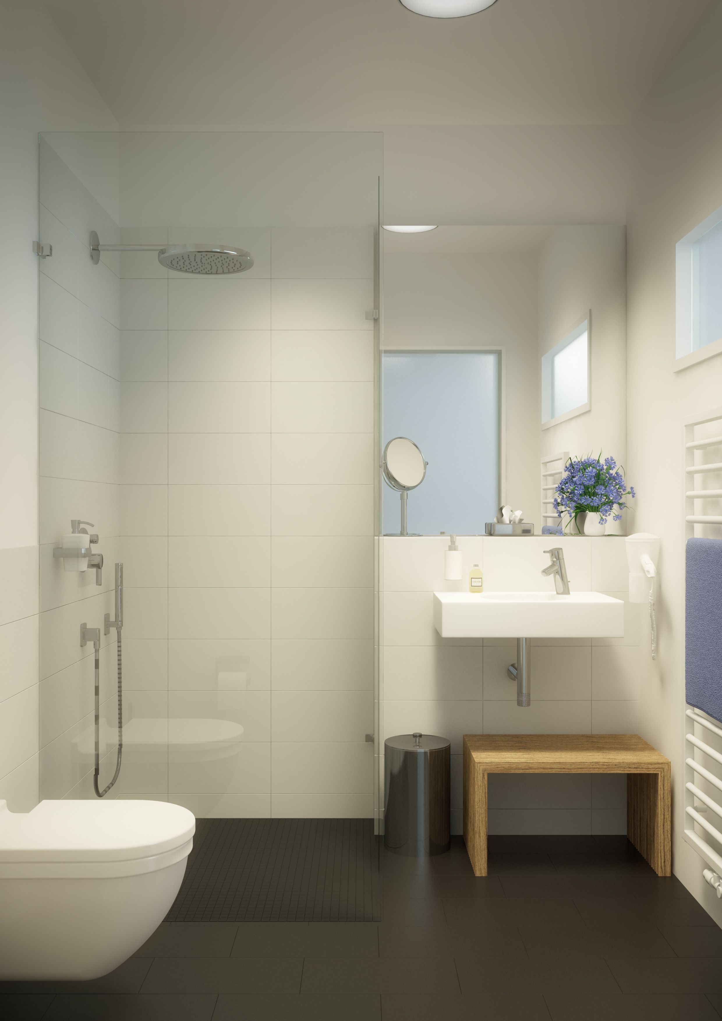 1 bedroom, desk, blackout curtains, soundproofing