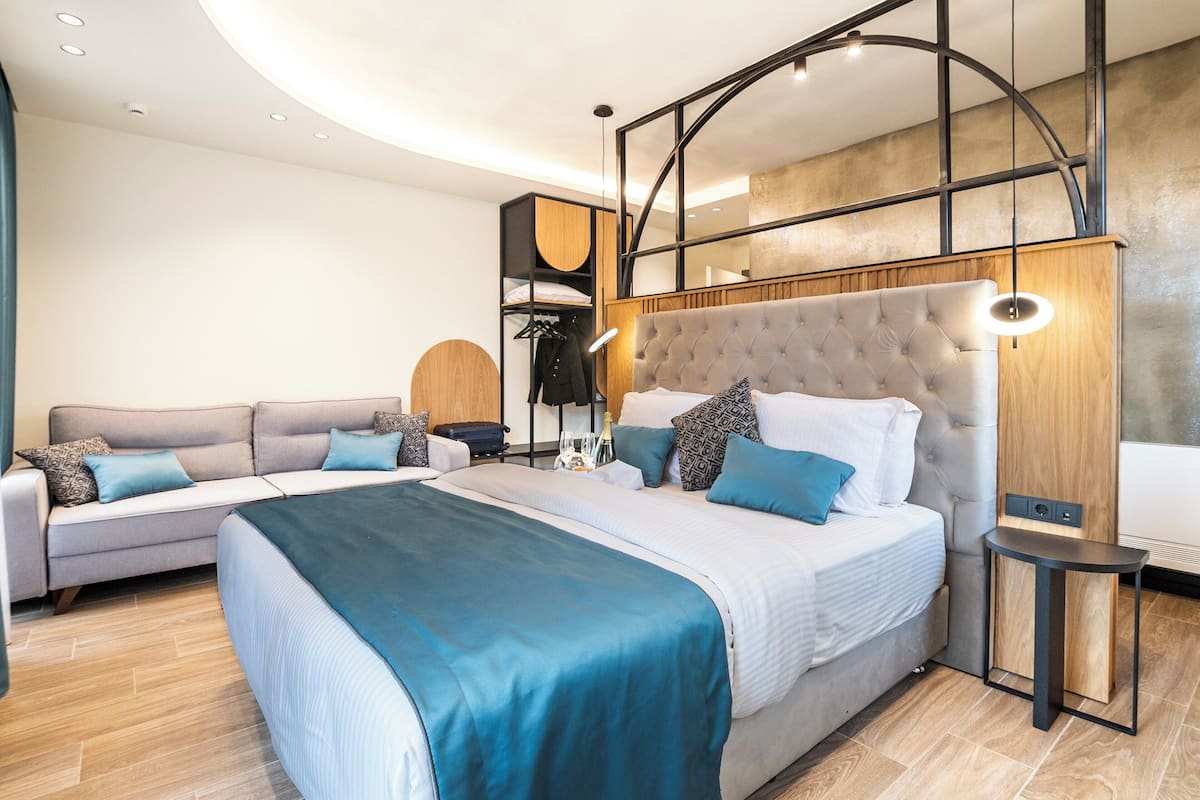 Suite | 1 Schlafzimmer, Zimmersafe, schallisolierte Zimmer