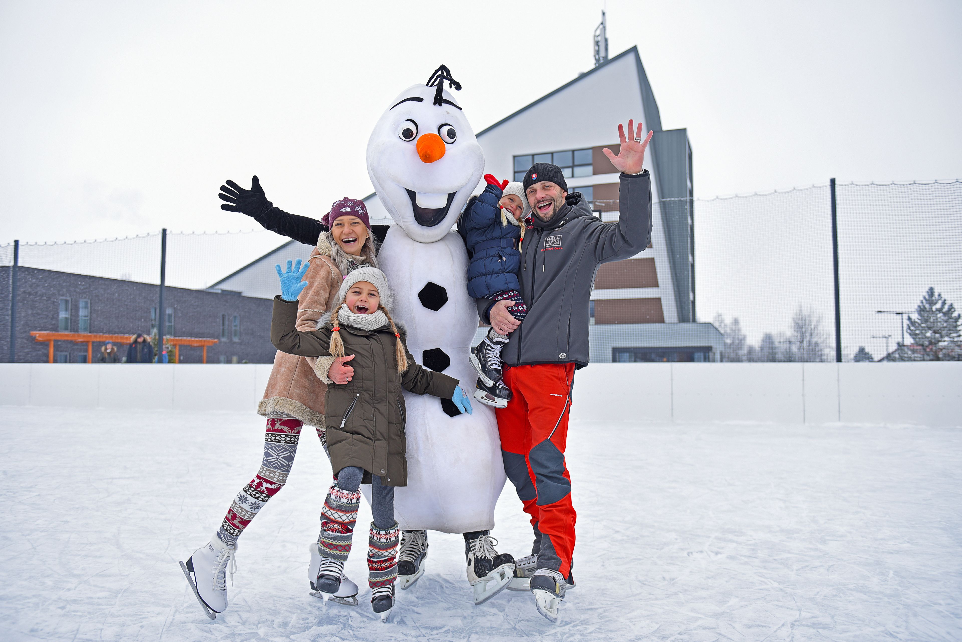Ice skating