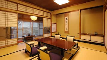 Traditional Room, Smoking, Shared Bathroom (Kibun) | Down comforters, minibar, in-room safe, free WiFi