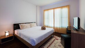 아파트, 침실 2개 | 욕실 | 샤워기/욕조 결합, 무료 세면용품, 헤어드라이어, 타월