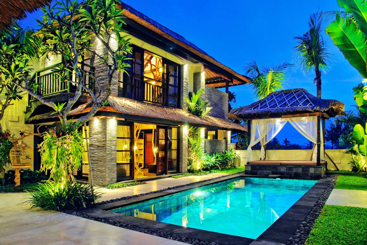 Villa, 2 camere da letto, piscina privata | Vista dalla camera