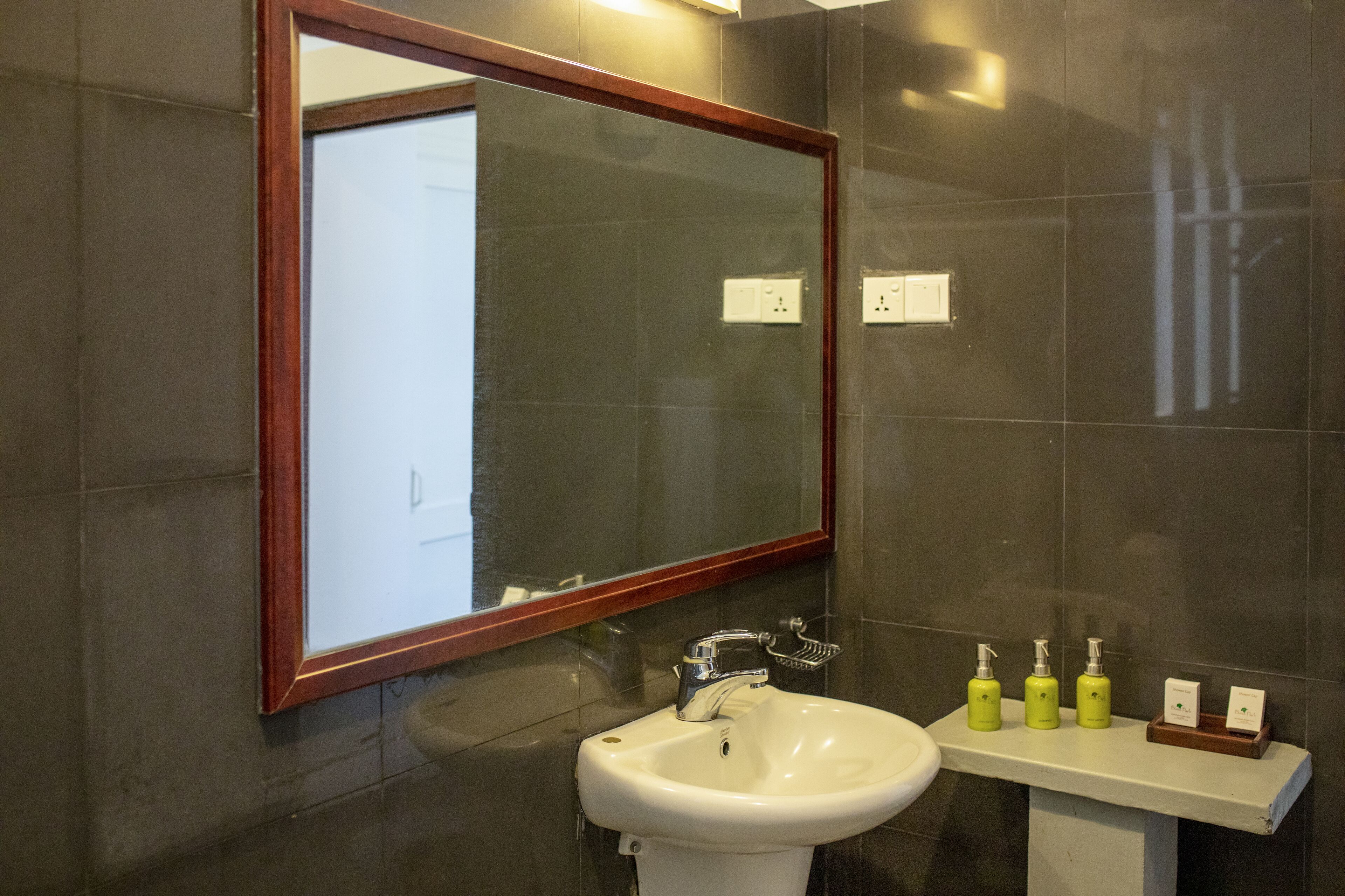 Dobbeltrom – deluxe | Bad | Toalettartikler (inkludert) og håndklær