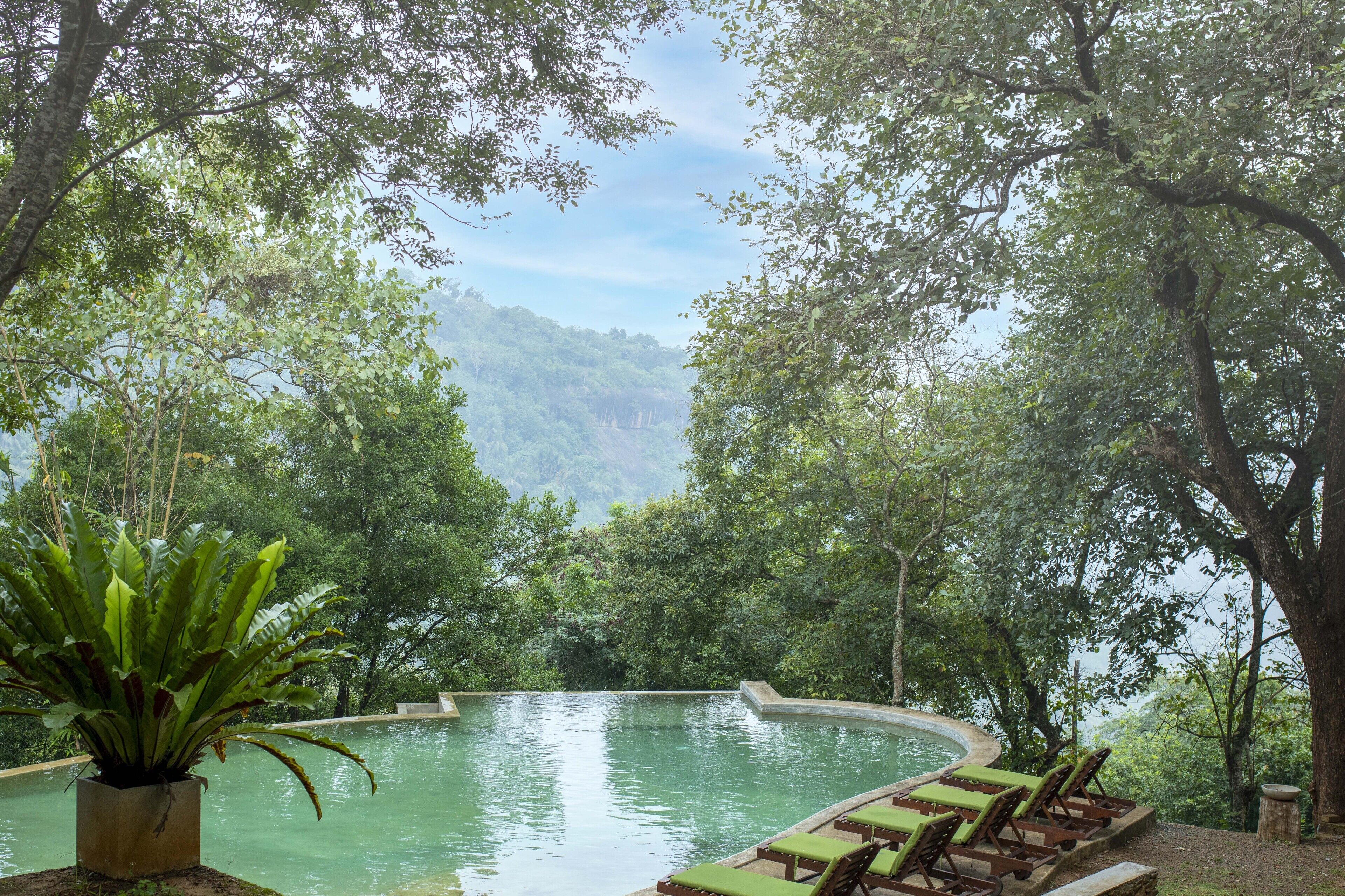 Alberca al aire libre 