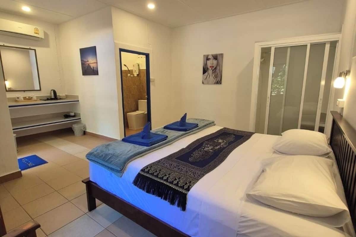 Bungalow, Poolseite | 1 Schlafzimmer, kostenloses WLAN, Bettwäsche