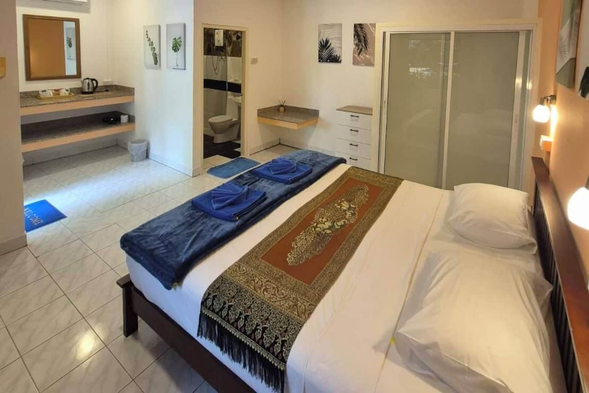 Superior-Bungalow | 1 Schlafzimmer, kostenloses WLAN, Bettwäsche