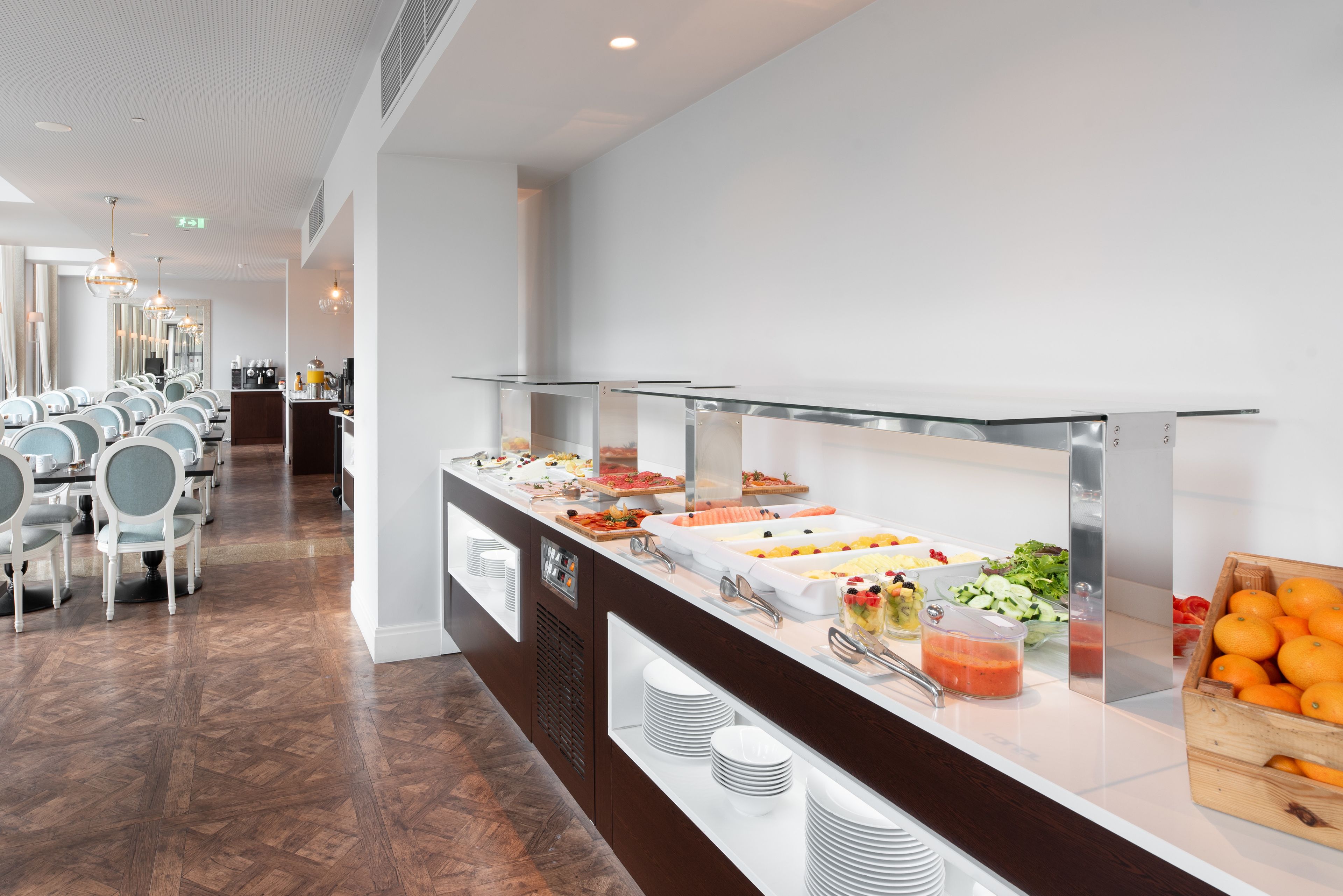 daily buffet breakfast (eur 12.00 per person)