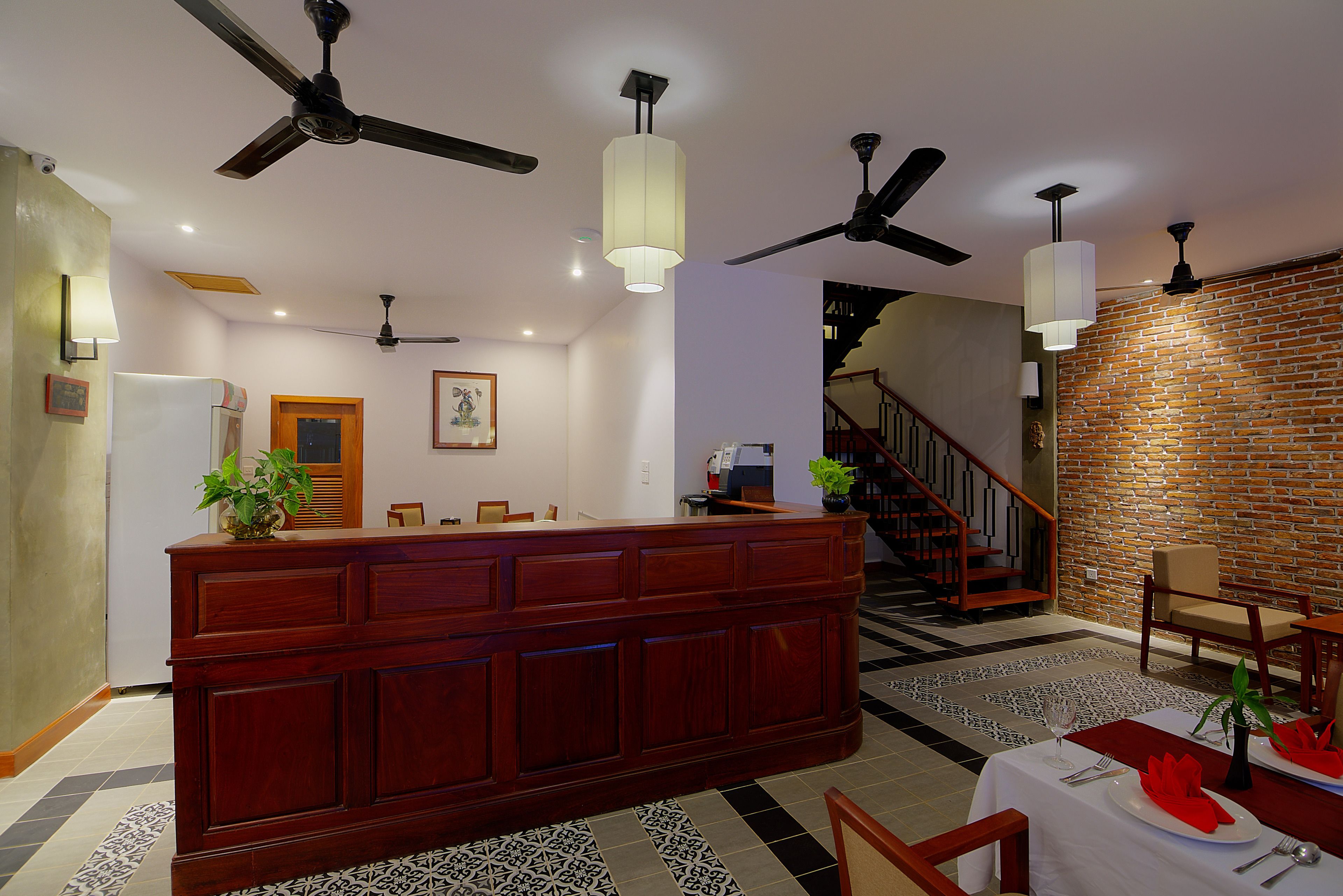 check-in/check-out kiosk