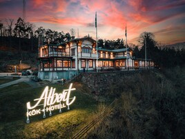 Fachada de la propiedad