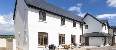 Majoituspaikan julkisivu