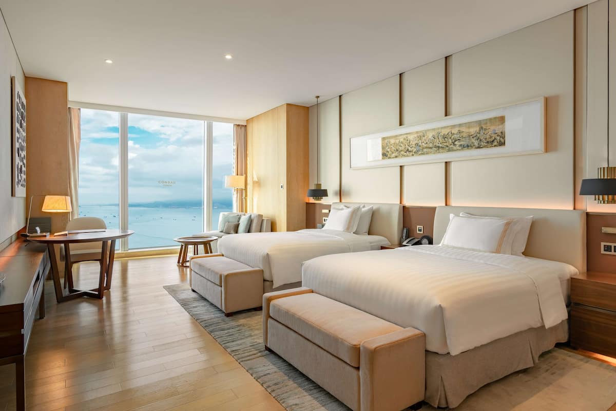 2 Queen Beds Sea View