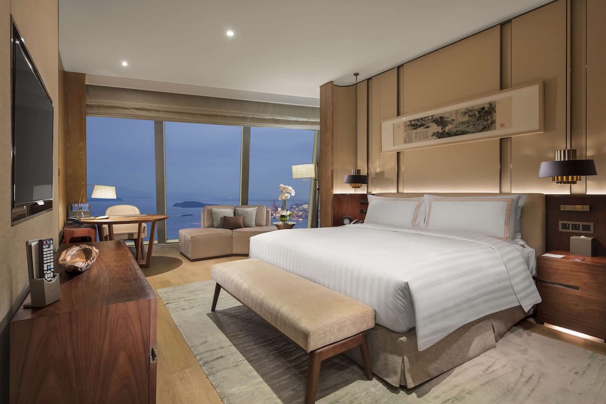 Executive-Zimmer, 1 King-Bett, Meerblick