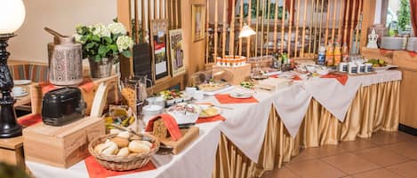 Inbegriffenes FrĂŒhstĂŒcksbuffet