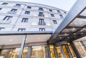 Façade de l’hébergement