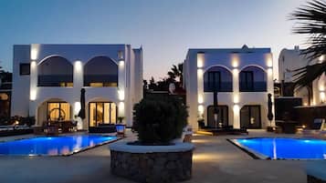 Villa, 3Â Schlafzimmer, eigener Pool, Poolblick (Phos) | Terrasse/Patio