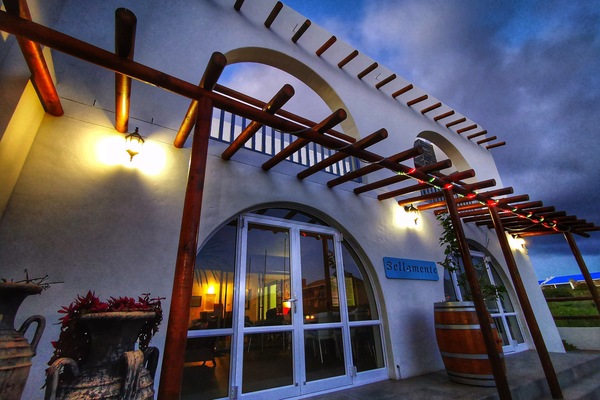 Front of property - evening/night