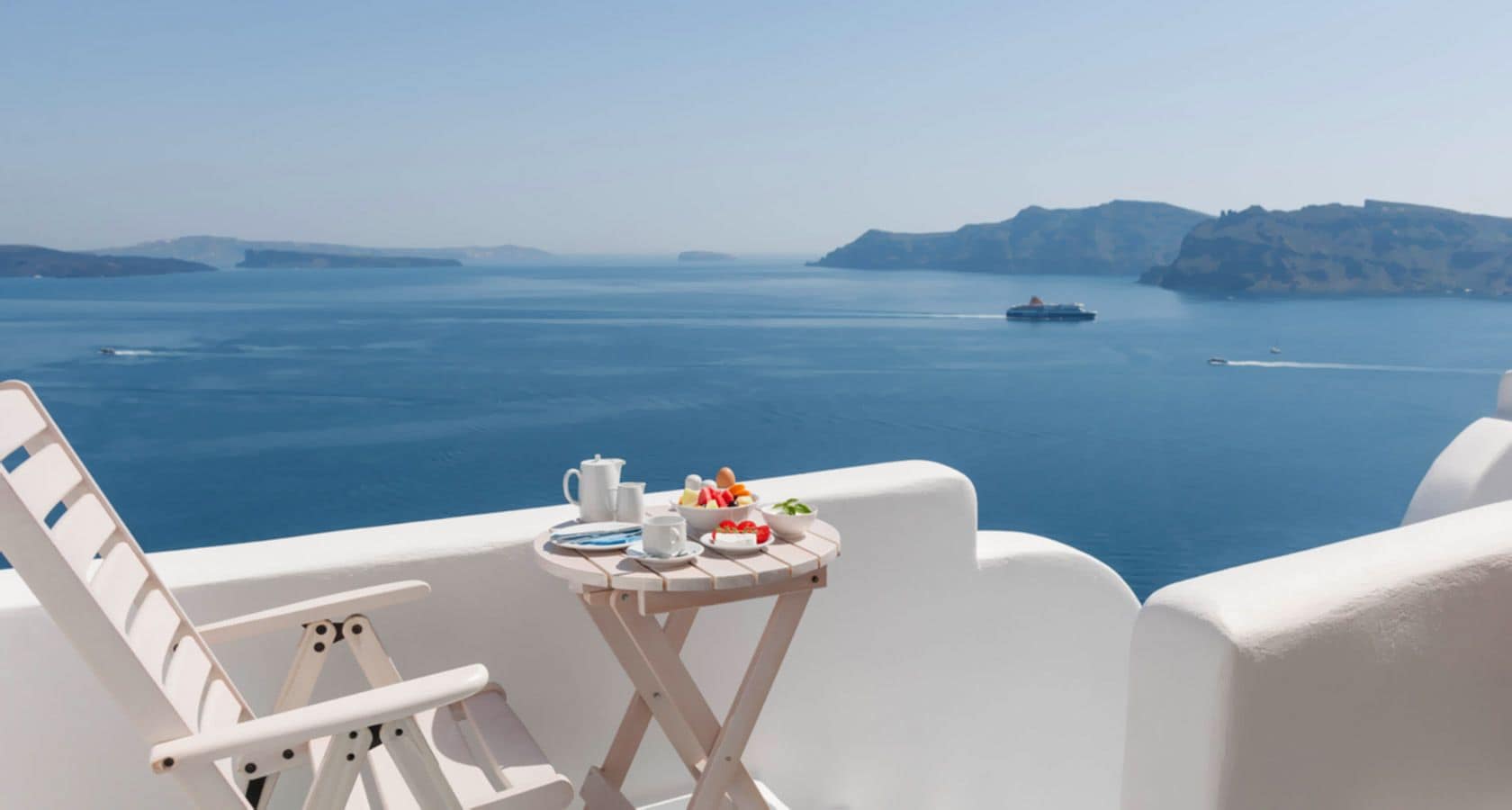 Standard Suite, Jetted Tub,Caldera View | Terrace/patio