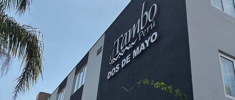 Fassade der Unterkunft