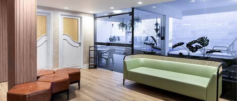 36-inch LCD TV with cable channels, TV