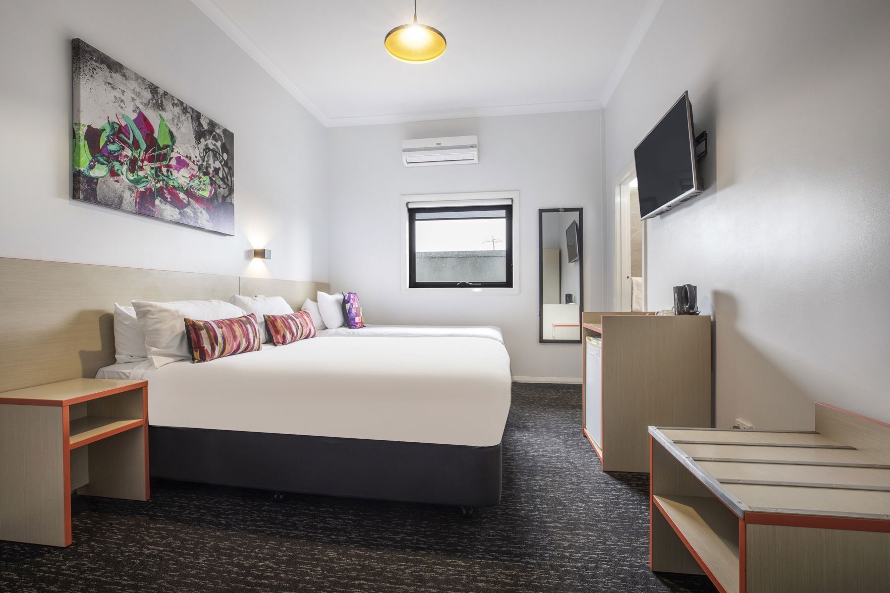 Desk, iron/ironing board, free WiFi, bed sheets