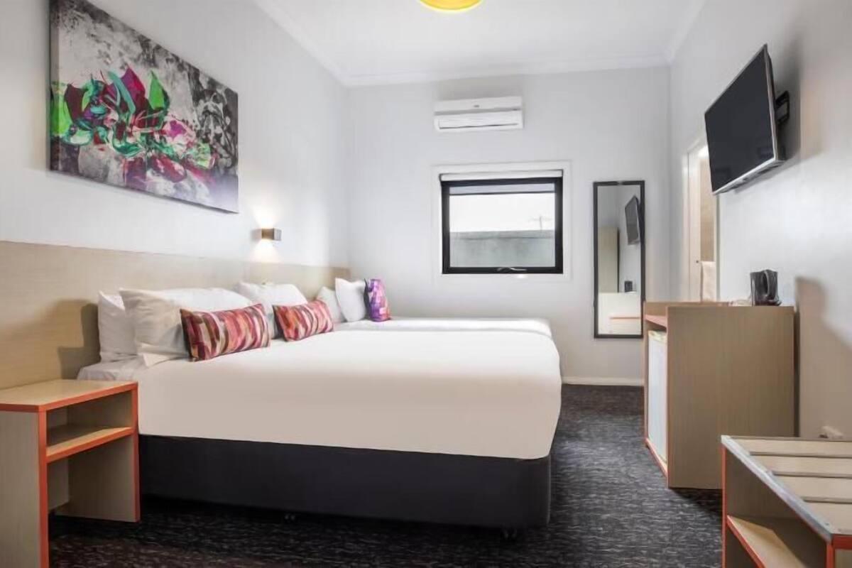 Desk, iron/ironing board, free WiFi, bed sheets