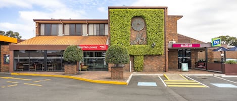 Voorkant van accommodatie