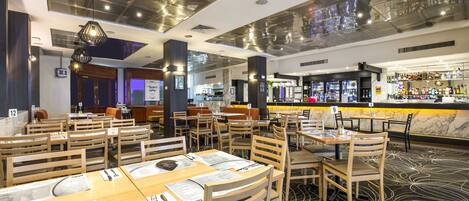 Lunch and dinner served, local cuisine