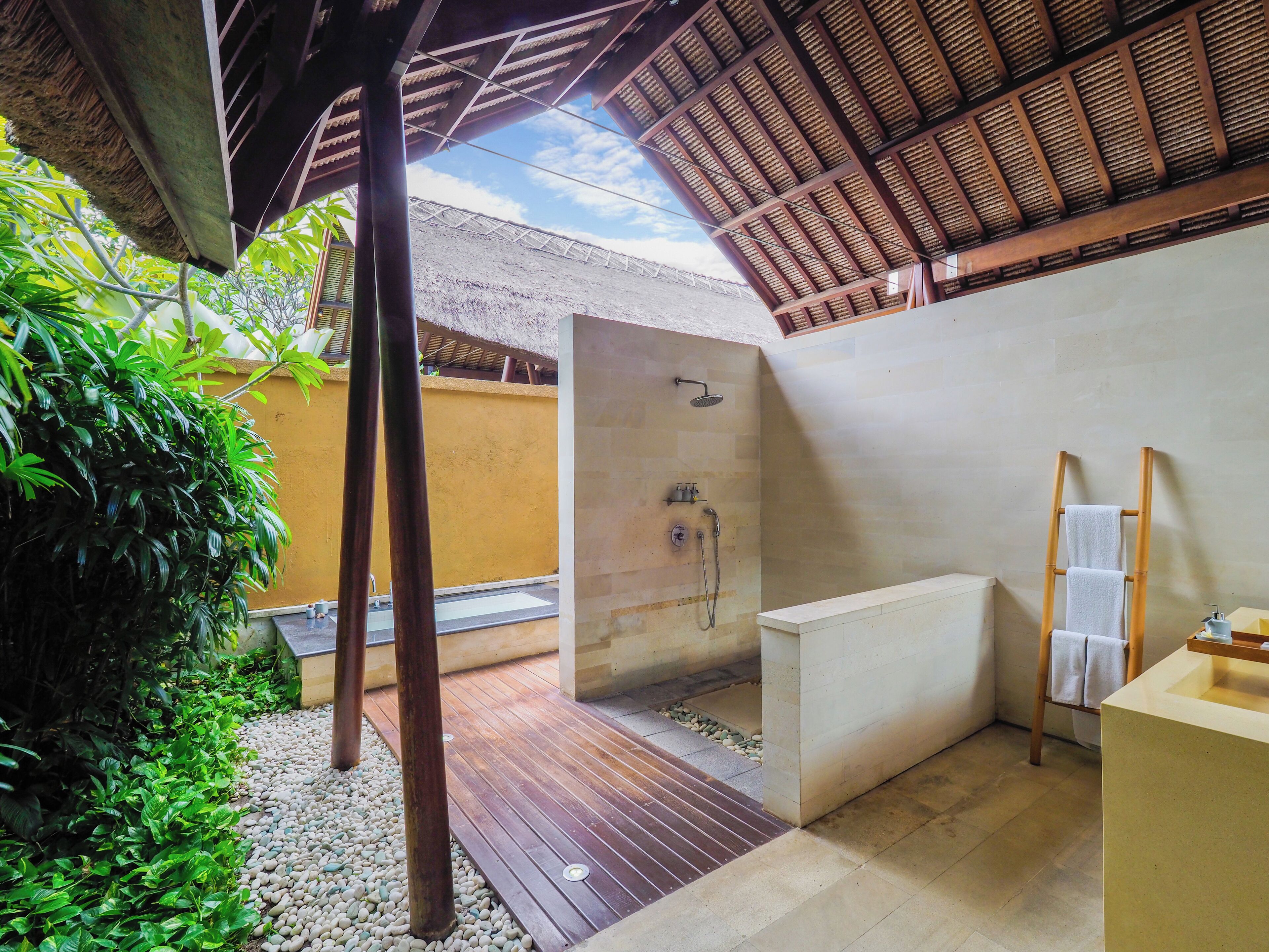 Two Bedroom Private Pool Villa | Bathroom | Separate tub and shower, rainfall showerhead, eco-friendly toiletries