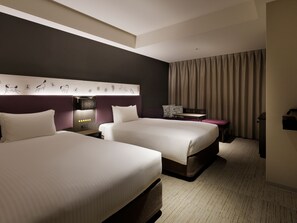 Down duvets, desk, free WiFi, bed sheets - Mitsui Garden Hotel Kyobashi Tokyo Station (Tokyo)