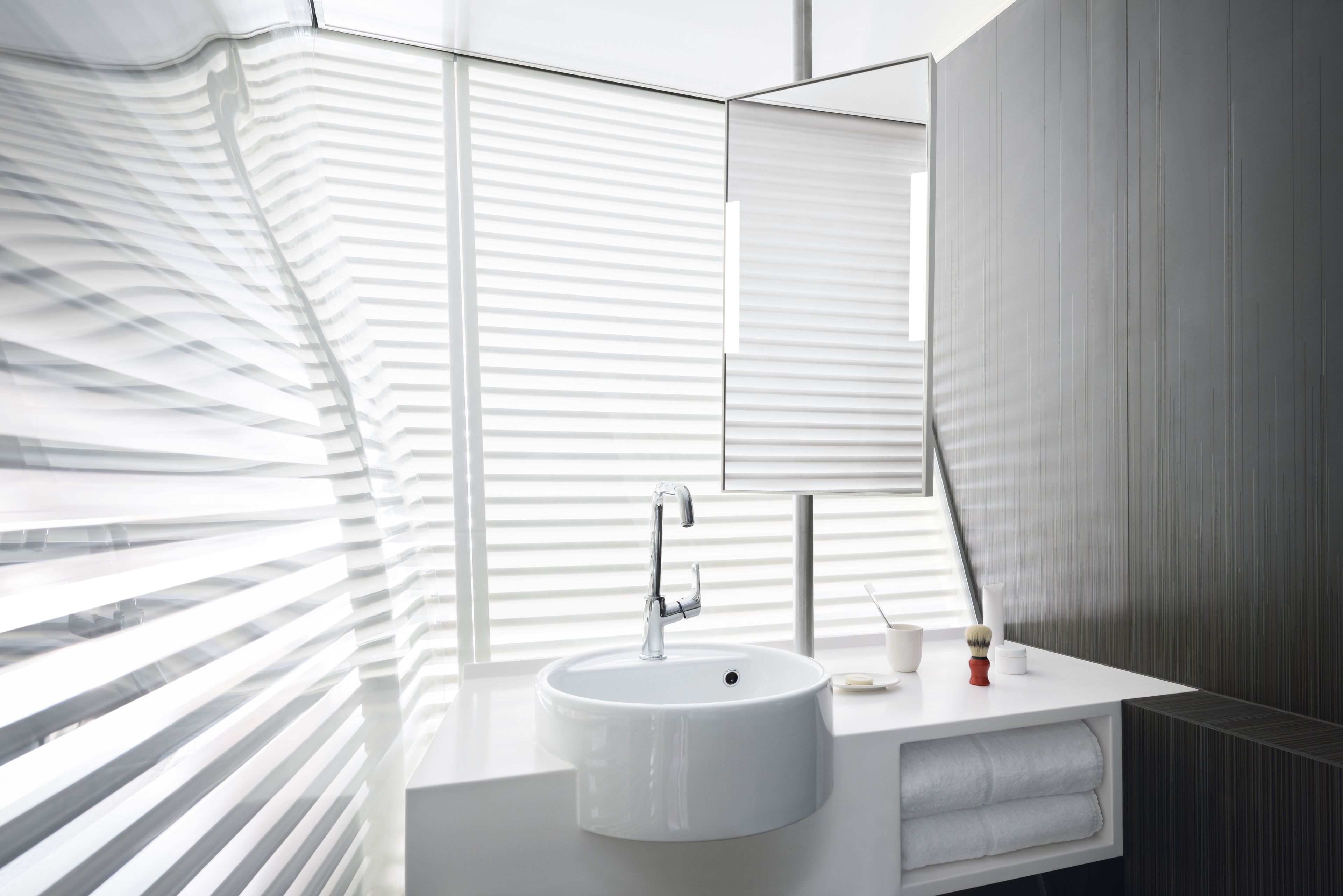 shower, rainfall showerhead, eco-friendly toiletries, hair dryer