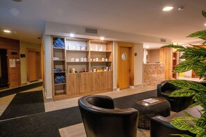 Un sauna, baño turco/hammam, tratamientos corporales