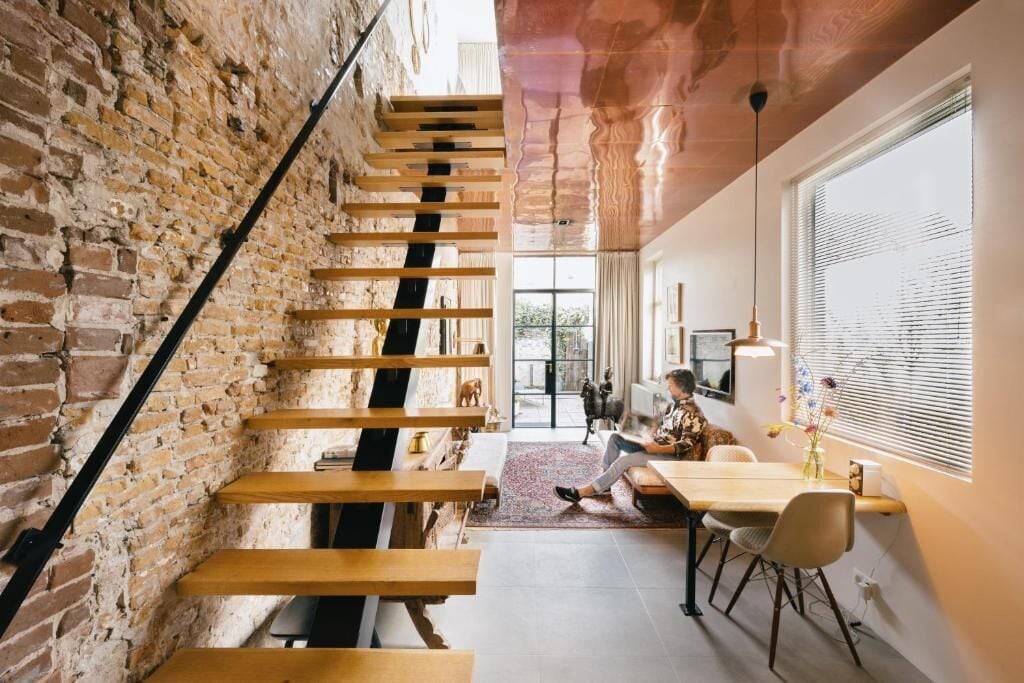Luxe maisonnette | 1 slaapkamer, een minibar, een kluis op de kamer, een bureau