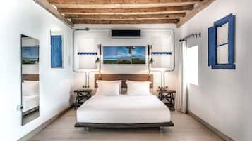 Seaside Suite Stone Medium | 1 bedroom, minibar, in-room safe, desk
