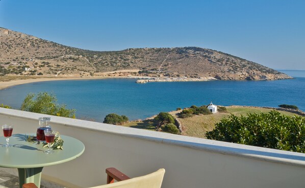 Classic Studio, Sea View | Balcony