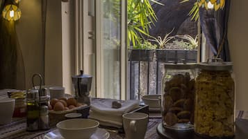 Blick von der Unterkunft