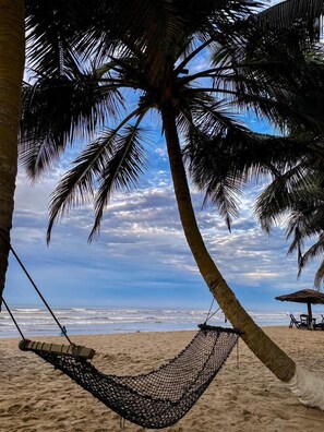 Fassade der Unterkunft